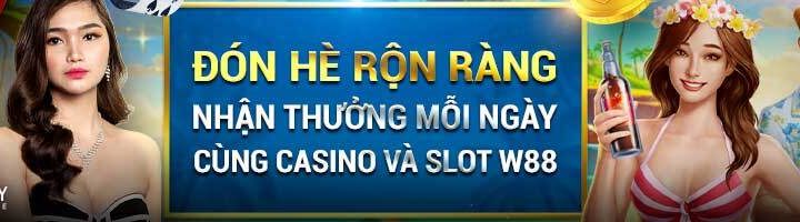 RỘN RÀNG MÙA GIẢI MỚI – NHẬN THƯỞNG MỖI NGÀY CÙNG CASINO VÀ SLOT W88